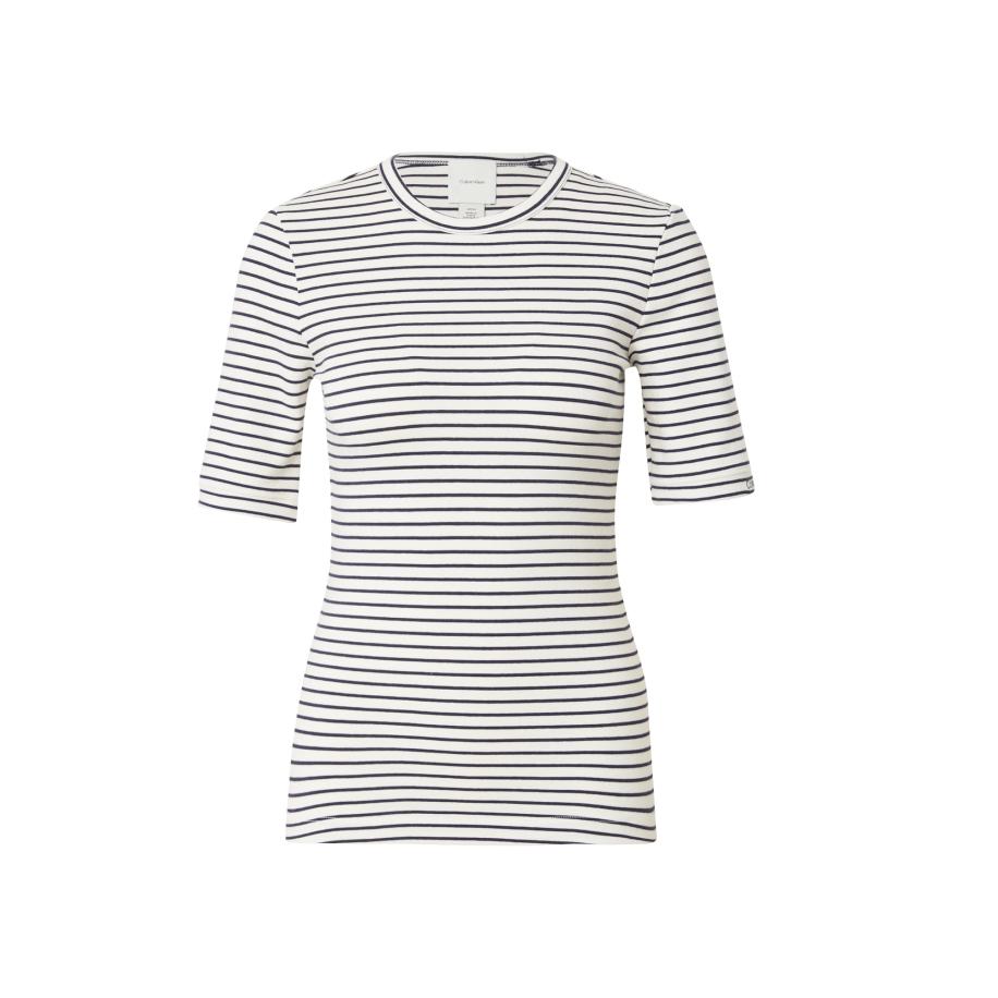 Calvin Klein Calvin Klein Shirt donkerblauw / wit -