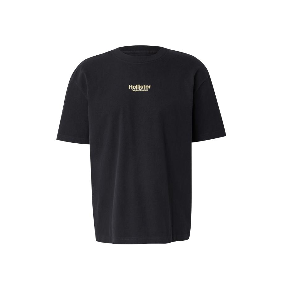 Hollister HOLLISTER Shirt beige / zwart -