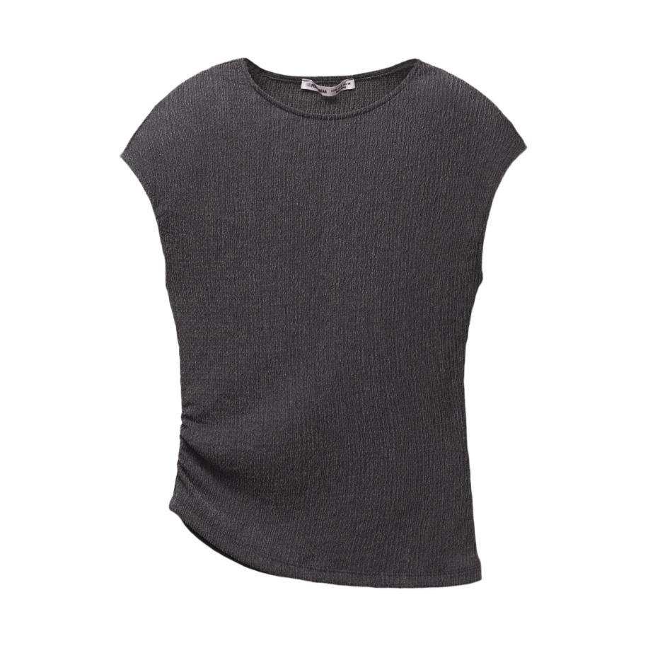 Pull&Bear Pull&Bear Shirt grijs gemêleerd -
