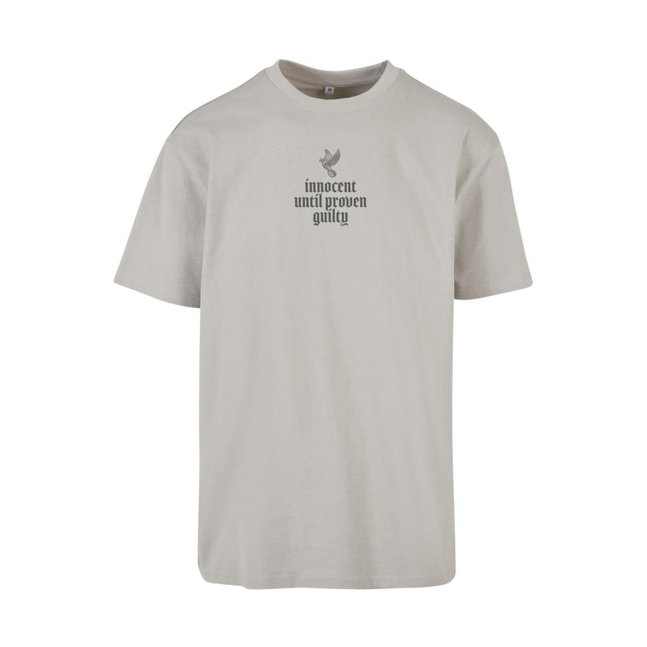 mister tee MT Upscale Shirt Justice grijs / antraciet -