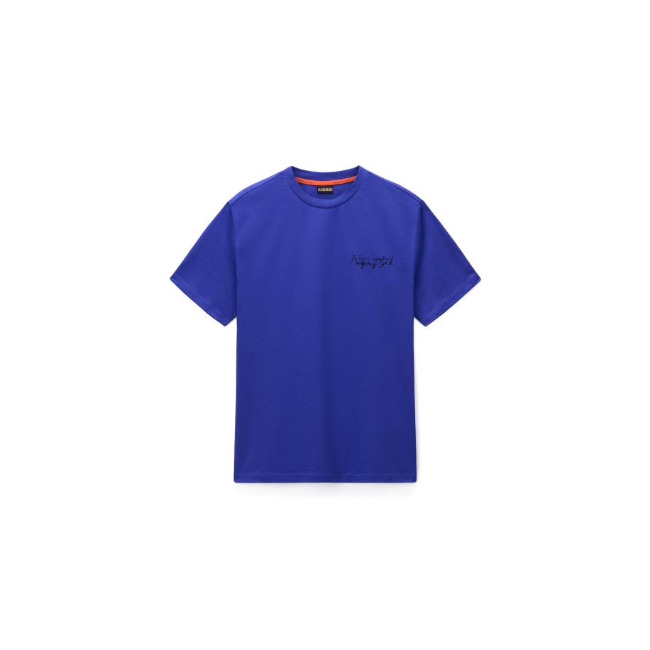 Napapijri NAPAPIJRI Shirt YUKIS blauw / oranje / zwart -
