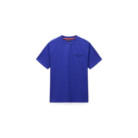 Napapijri NAPAPIJRI Shirt YUKIS blauw / oranje / zwart