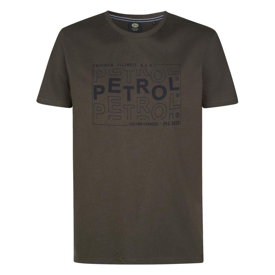 Petrol Industries Petrol Industries Shirt donkergrijs / zwart -