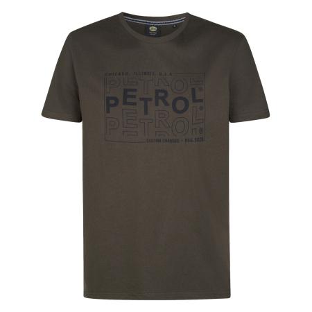 Petrol Industries Petrol Industries Shirt donkergrijs / zwart