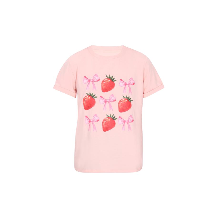 NALLY NALLY Shirt Fashion Look pink / rosa / rood -