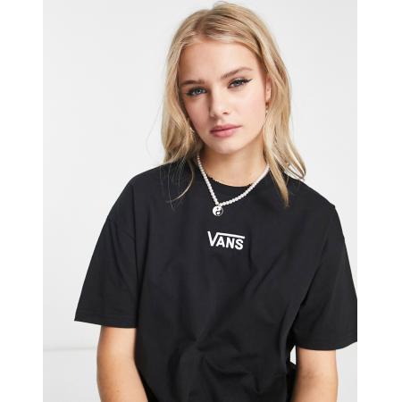 Vans Flying V Oversized T-shirt in zwart