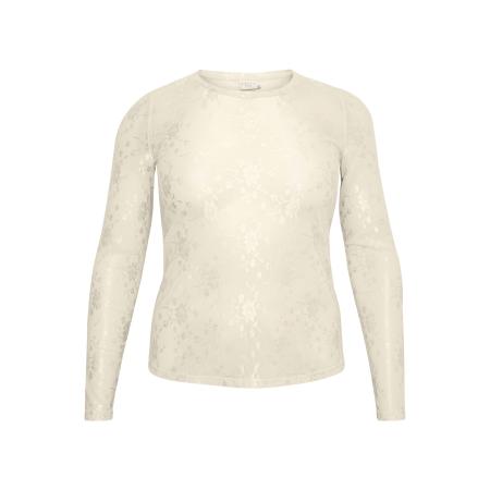 KAFFE CURVE Shirt Nikoline wit