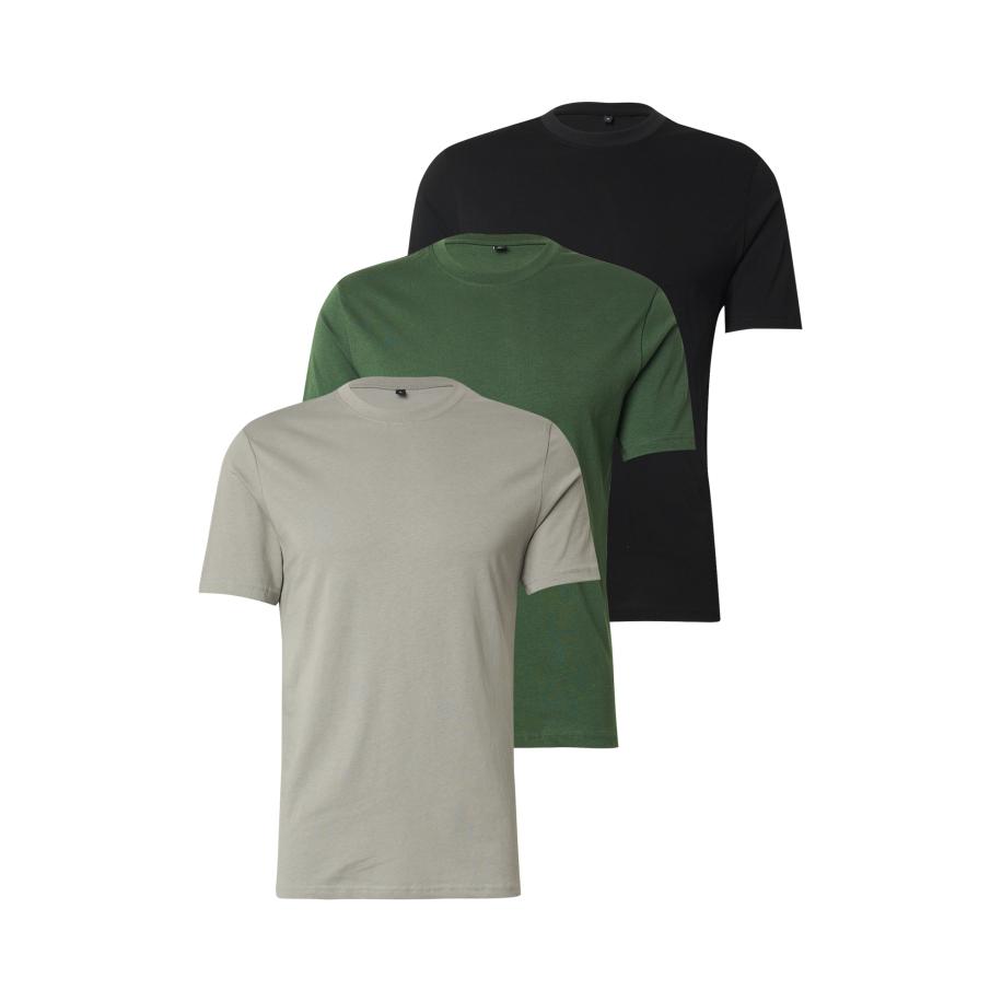 Trendyol Trendyol Shirt grijs / groen / zwart -