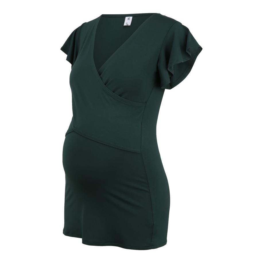 Bebefield Bebefield Shirt Elena donkergroen -