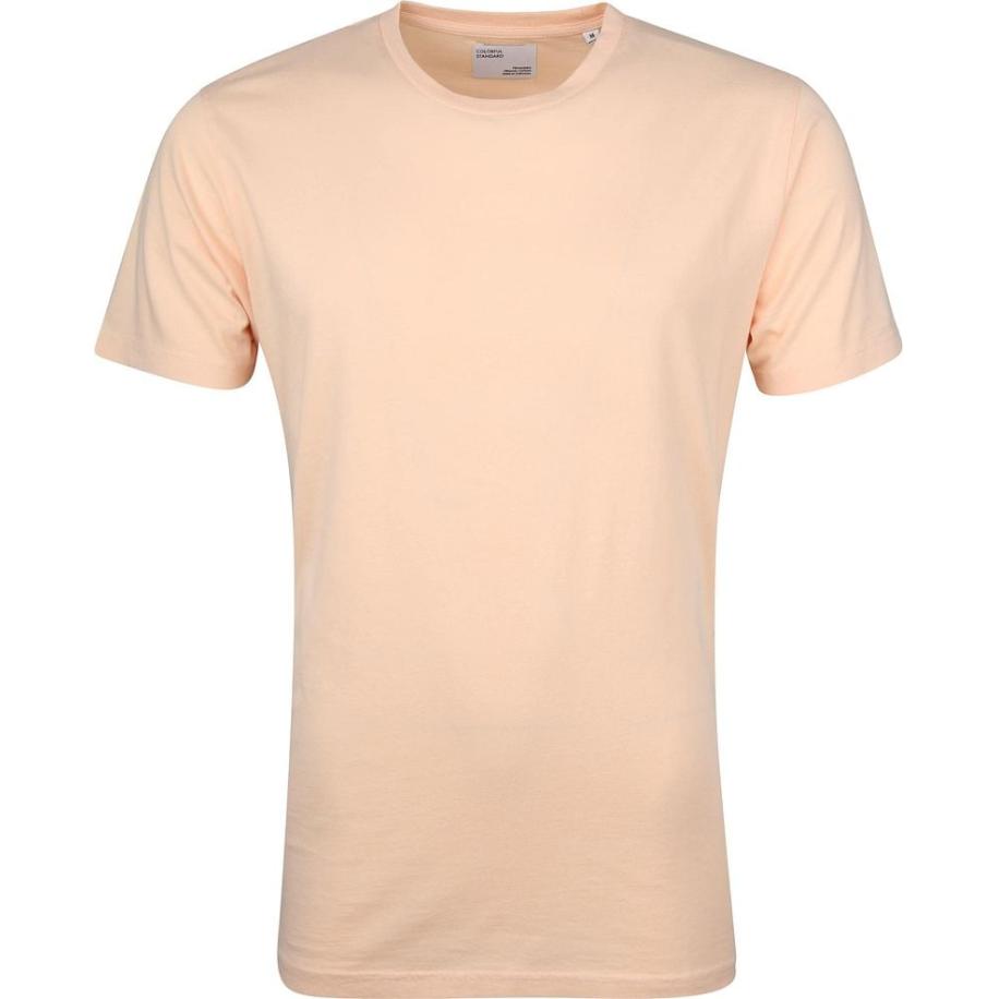 Colorful Standard T-shirt Paradise Peach Oranje