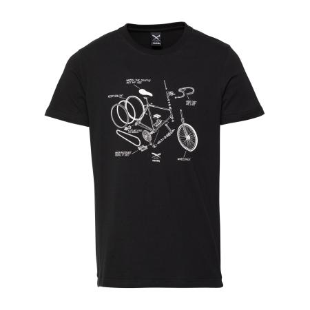 Iriedaily Iriedaily Shirt Bikeplosion zwart / wit