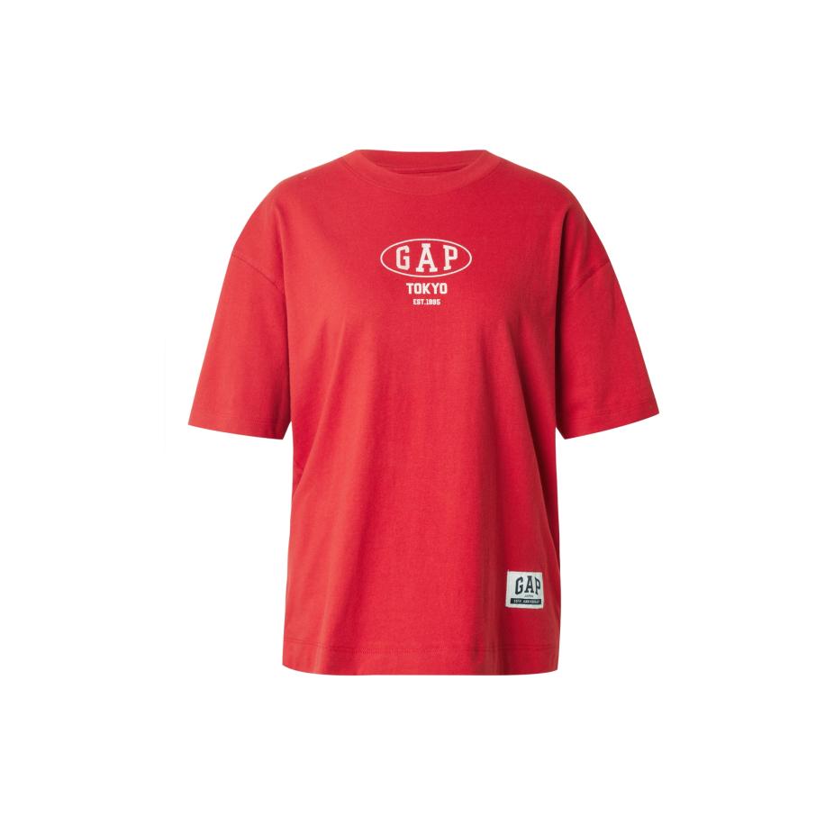 GAP GAP Oversized shirt rood / wit -