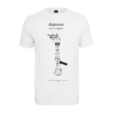 MT Men Shirt Depresso zwart / wit
