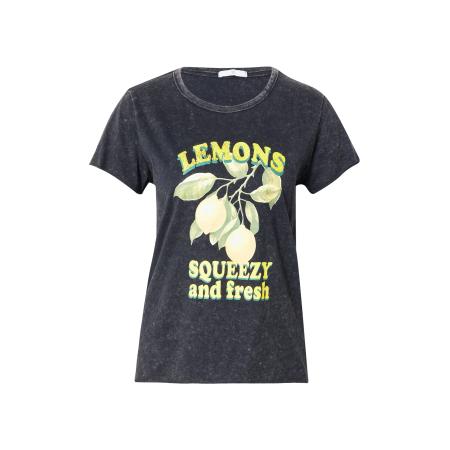 Hailys Hailys Shirt Th44ea lichtgeel / groen / appel / zwart