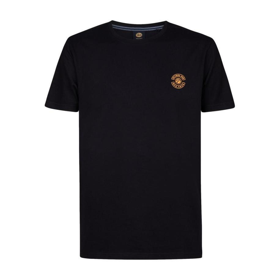 Petrol Industries Petrol Industries Shirt oranje / zwart -