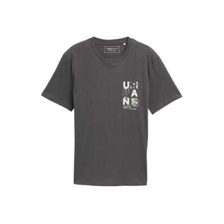 Tom Tailor TOM TAILOR DENIM Shirt pasteelgeel / donkergrijs / pastelgroen / wit