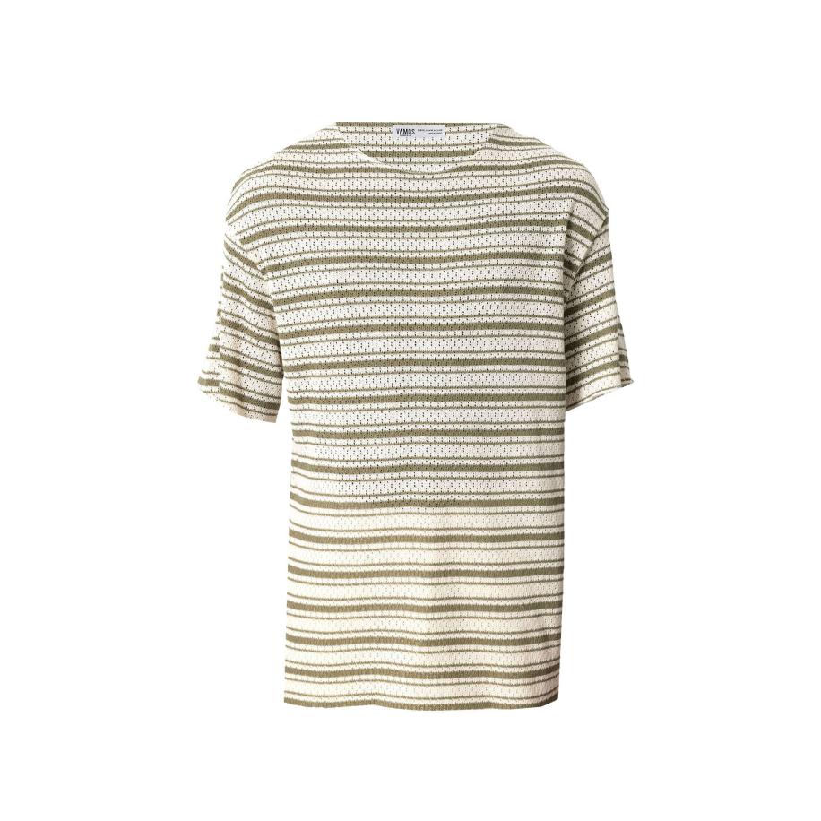 VAMOS CLO Shirt Colorado Springs kaki / wit Groen