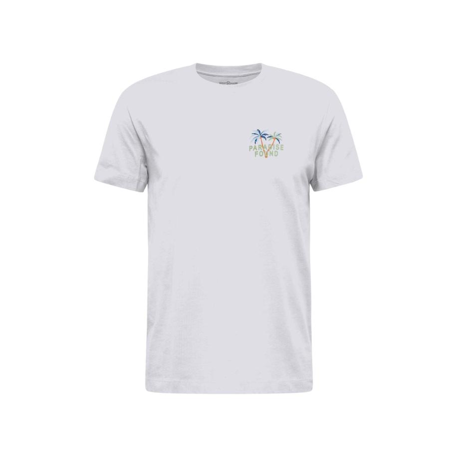 WESTMARK LONDON WESTMARK LONDON Shirt Paradise navy / lichtblauw / lichtgrijs / groen -