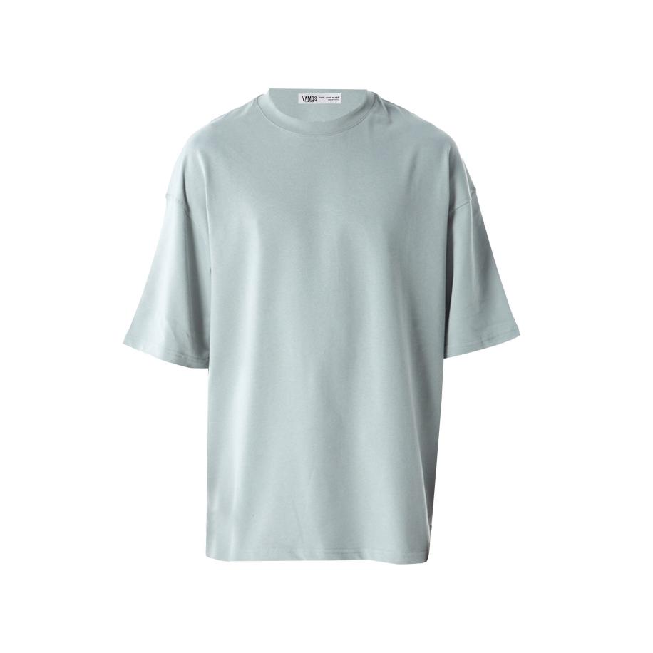 VAMOS CLO Shirt grijs / zwart / wit Grijs