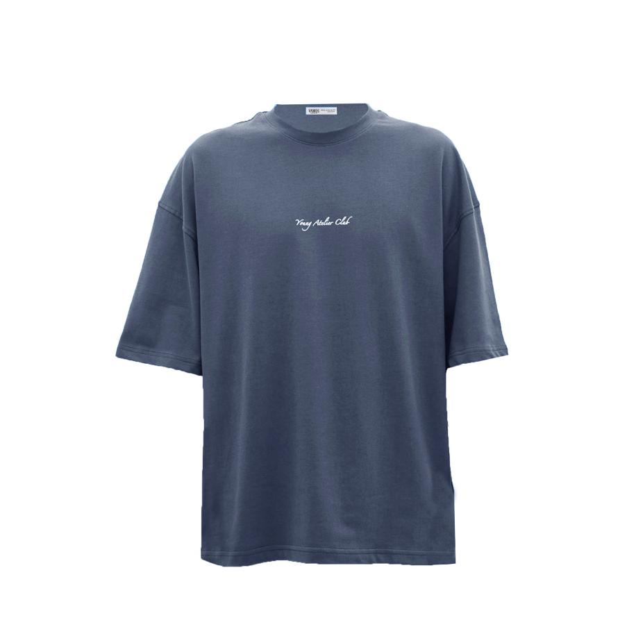 VAMOS CLO Shirt grijs / wit Grijs