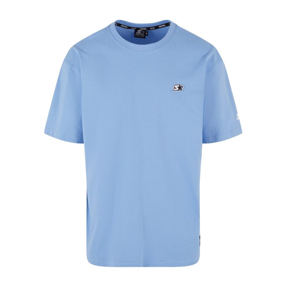 Starter Black Label Starter Black Label Shirt Essential lichtblauw / zwart / wit -