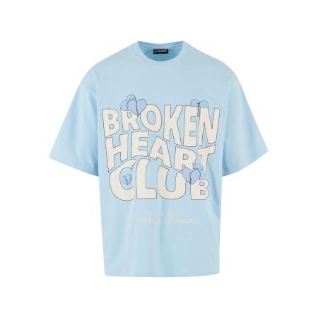 2Y Studios Shirt Broken Heart Club crème / lichtblauw / zwart