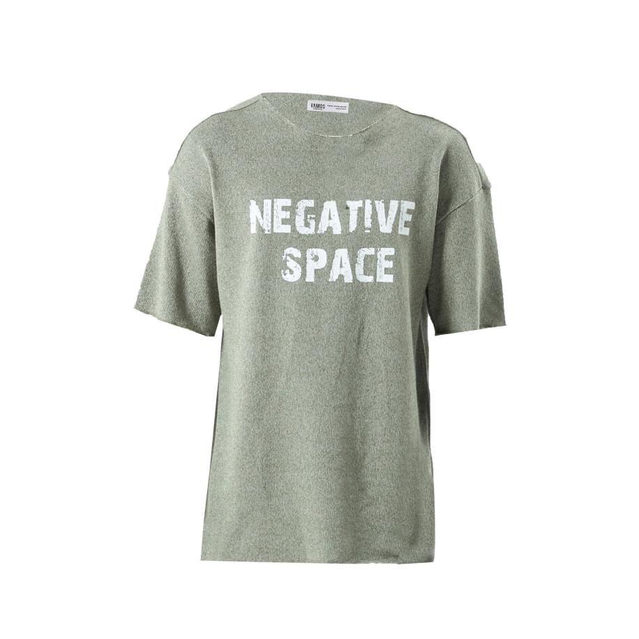 VAMOS CLO Shirt groen / wit Groen