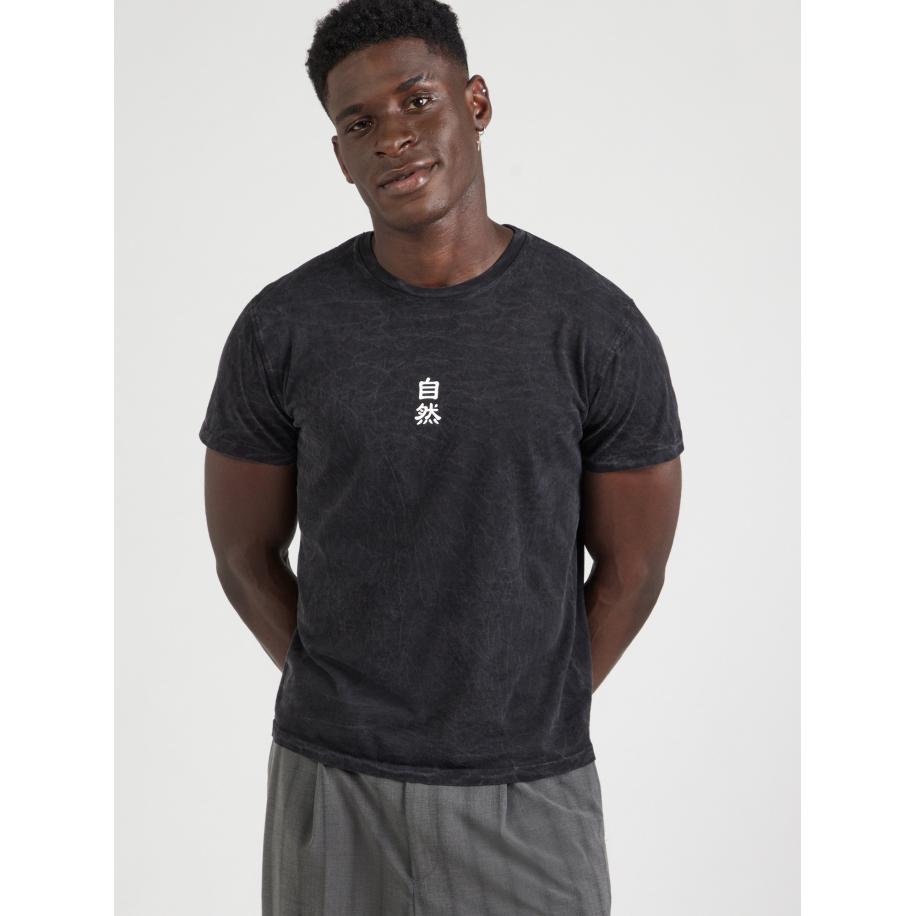 Kaotiko Kaotiko Shirt BLOOD OF CHINA zwart / wit -