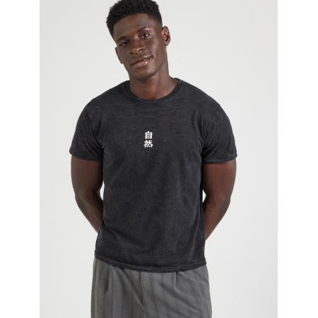 Kaotiko Kaotiko Shirt BLOOD OF CHINA zwart / wit