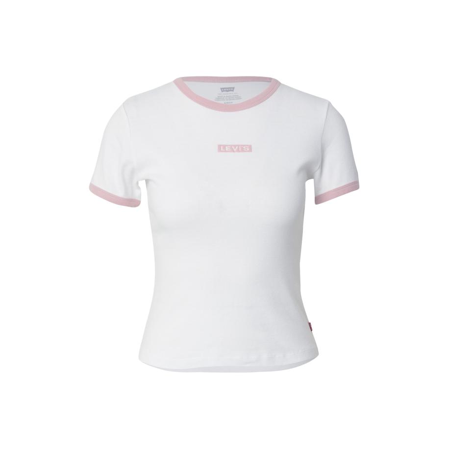 Levi's LEVIS ® Shirt Graphic Ringer Rickie rosa / wit -
