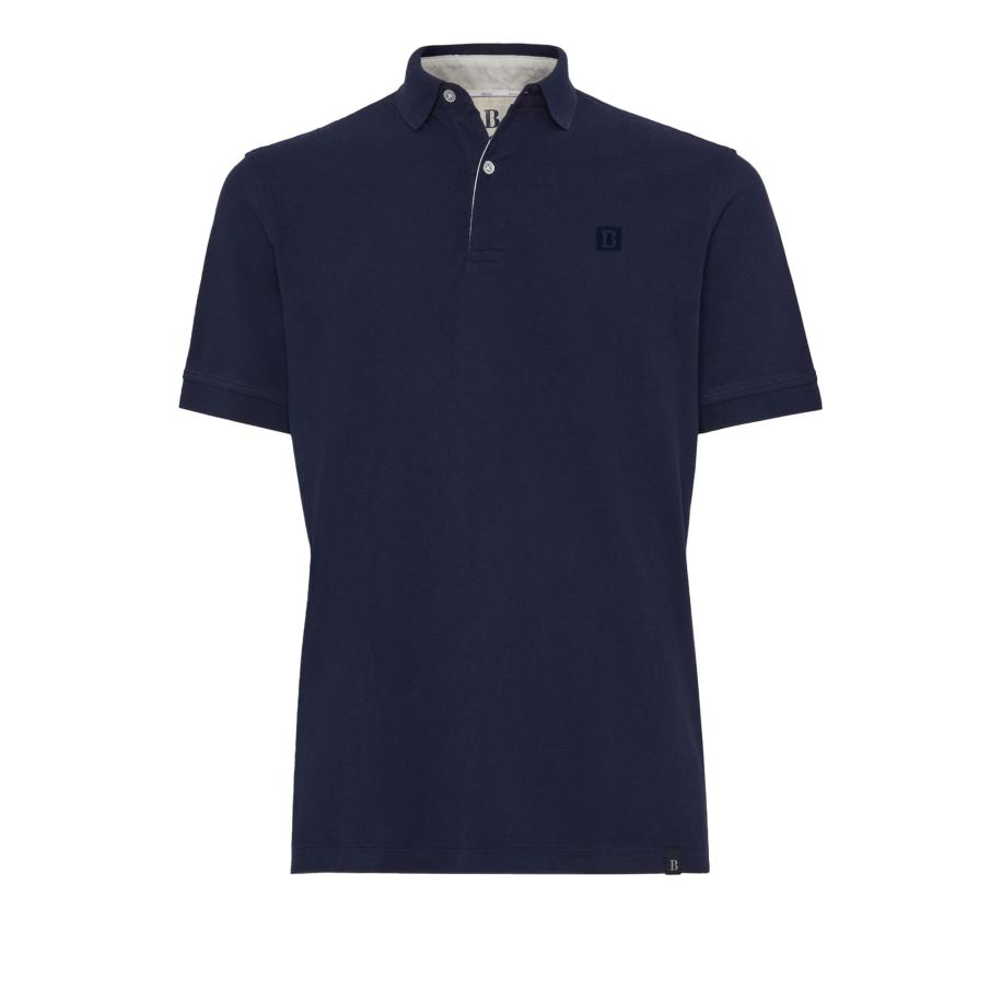 Boggi Milano Shirt nachtblauw Blauw
