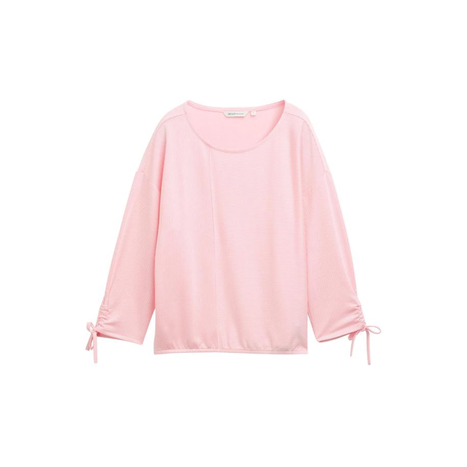 Tom Tailor TOM TAILOR DENIM Shirt rosa / wit -
