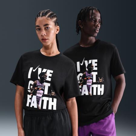Faith hardloopshirt - Zwart