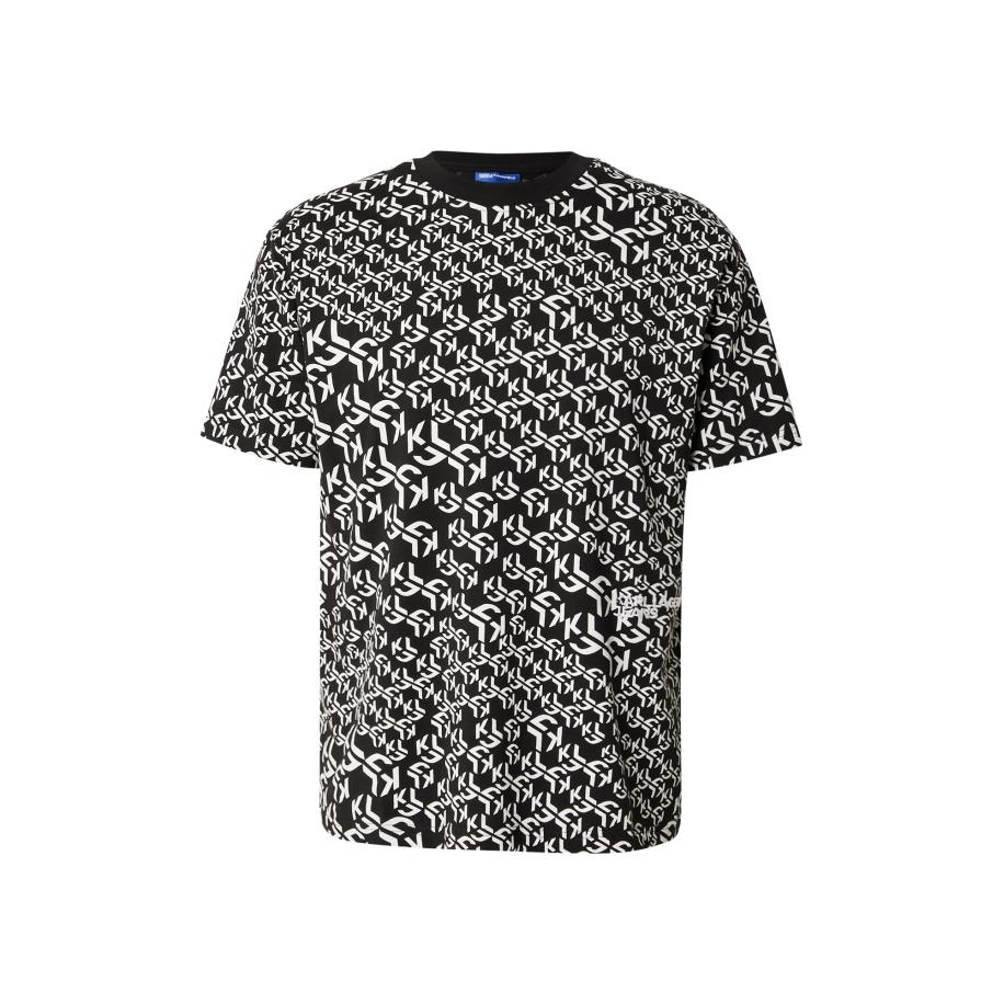 Karl Lagerfeld KARL LAGERFELD JEANS Shirt zwart / wit -