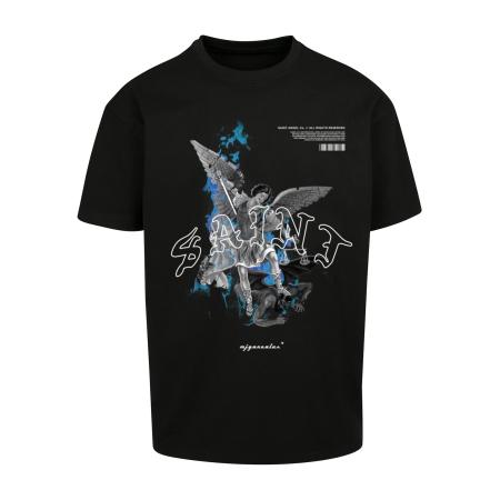 MJ Gonzales MJ Gonzales Shirt Saint V.1 blauw / grijs / zwart / wit