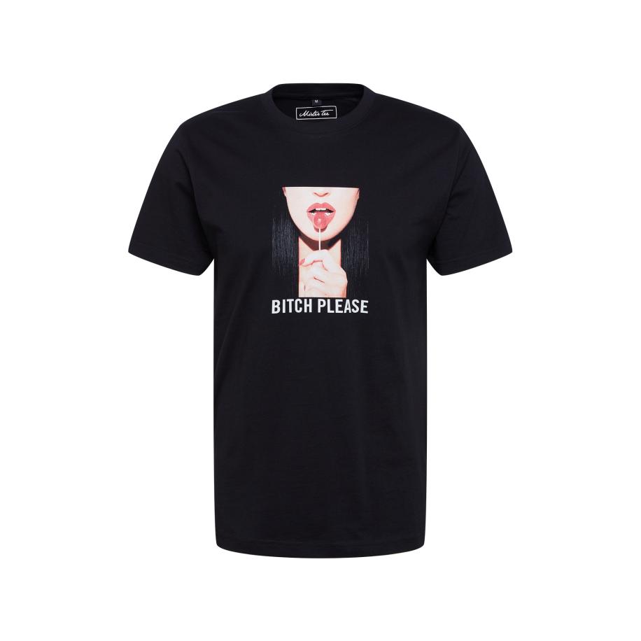 mister tee Mister Tee Shirt pink / poederroze / zwart -