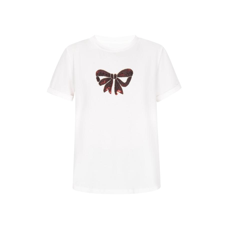 MYMO MYMO Shirt kaki / wit -