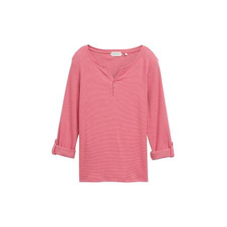 Tom Tailor TOM TAILOR Shirt lichtrood / offwhite