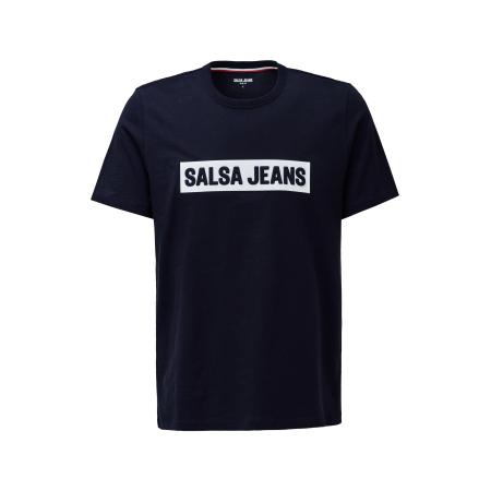 Salsa Salsa Jeans Shirt donkerblauw / wit