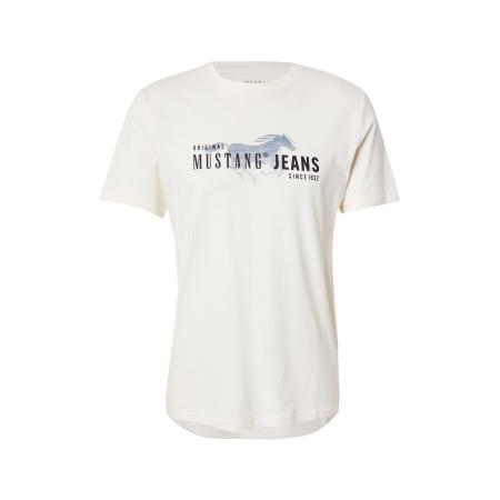 Mustang MUSTANG Shirt AUSTIN saffier / zwart / wit