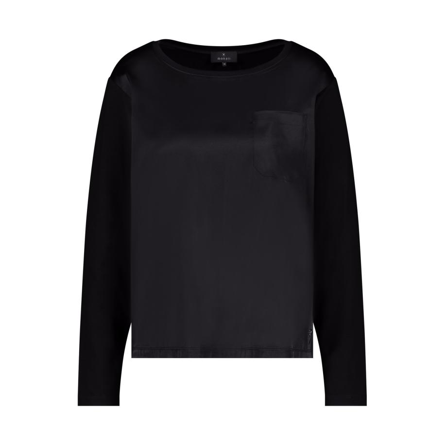 Monari monari Shirt zwart -