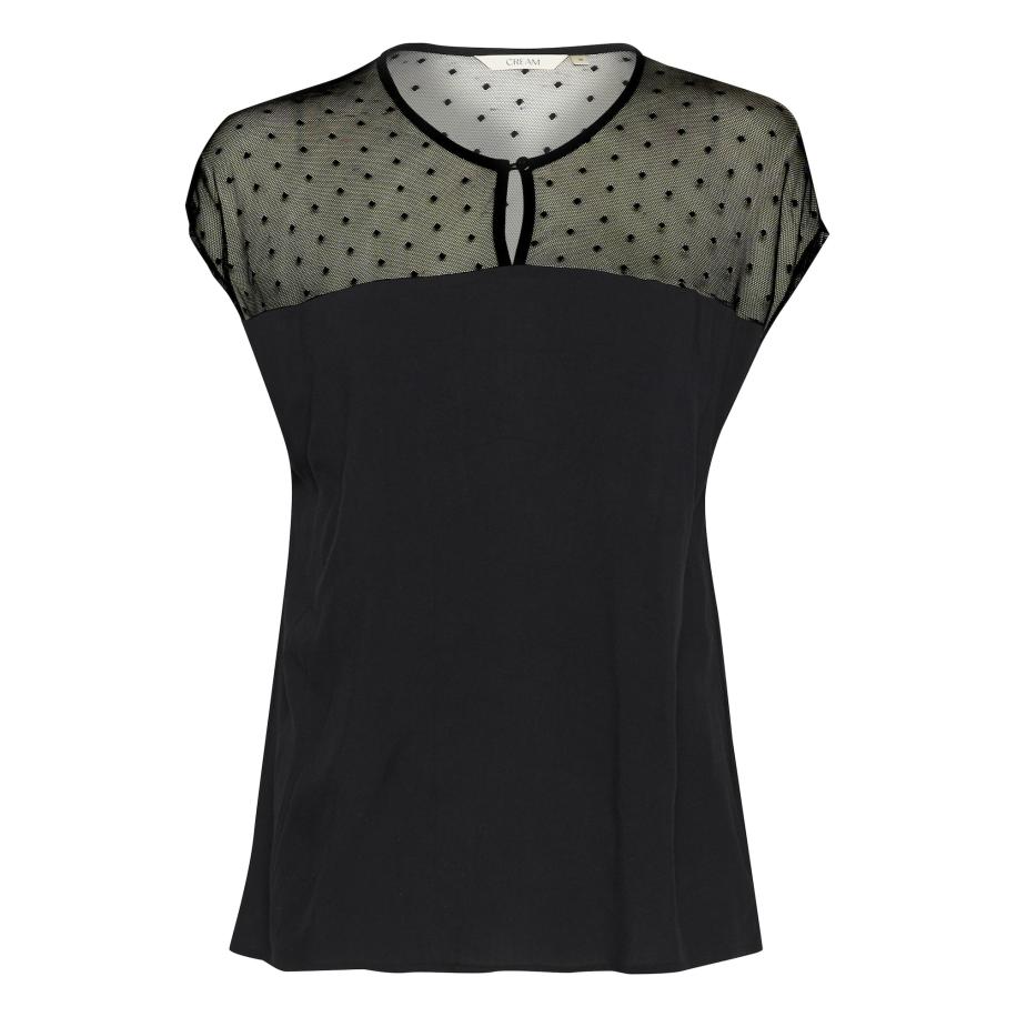 Cream Cream Shirt Sansi zwart -