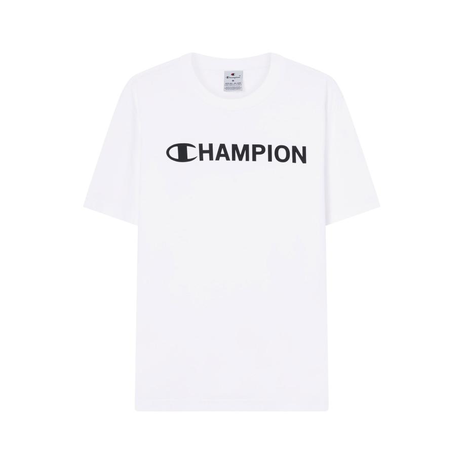 Champion Authentic Athletic Apparel Champion Authentic Athletic Apparel Shirt zwart / wit -