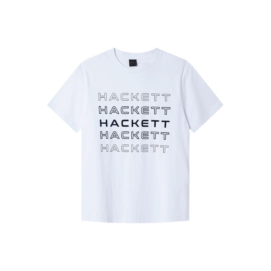 Hackett London Hackett London Shirt zwart / wit -