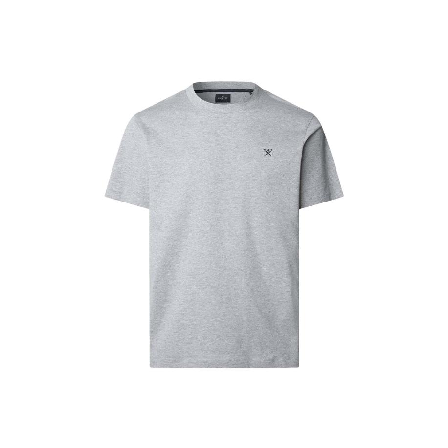 Hackett London Shirt grijs gemêleerd Grijs