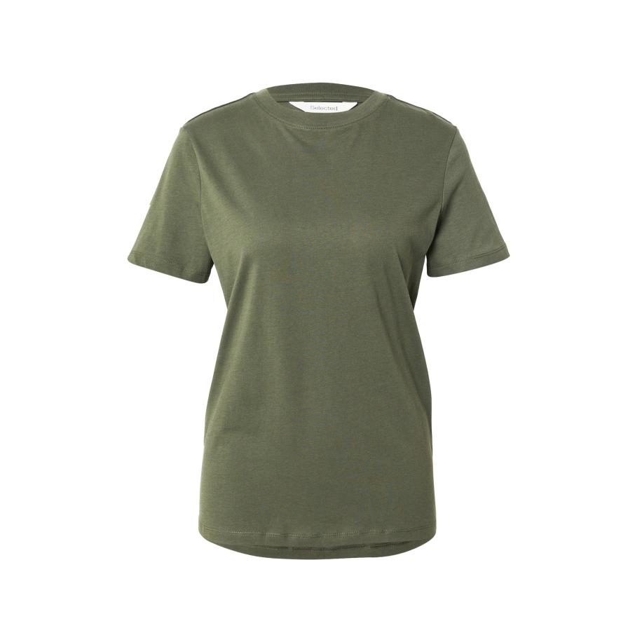 Selected SELECTED Shirt SLFMY ESSENTIAL olijfgroen -