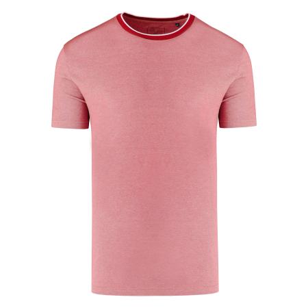 Marvelis Casual T-Shirt ronde hals lak rood, Effen