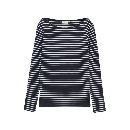 Tom Tailor TOM TAILOR Shirt navy / wit