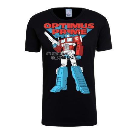 LOGOSHIRT Shirt Optimus Prime gemengde kleuren / zwart