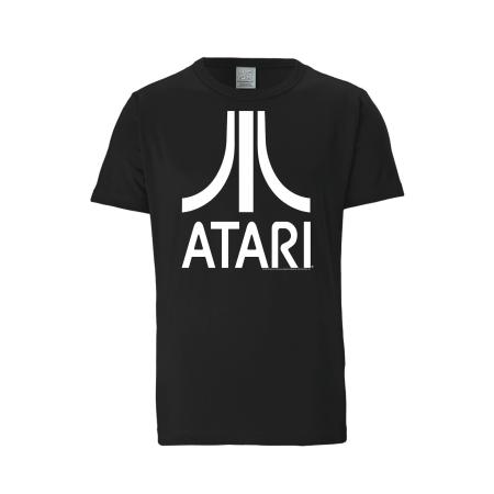LOGOSHIRT Shirt Atari – Logo zwart / wit